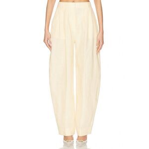 POSSE Rio Linen Trouser in Dusty Citron Size Small NWT